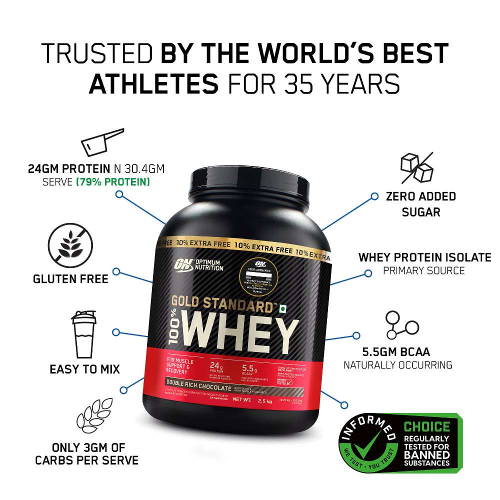 ON (Optimum Nutrition) Gold Standard 100% Whey-1