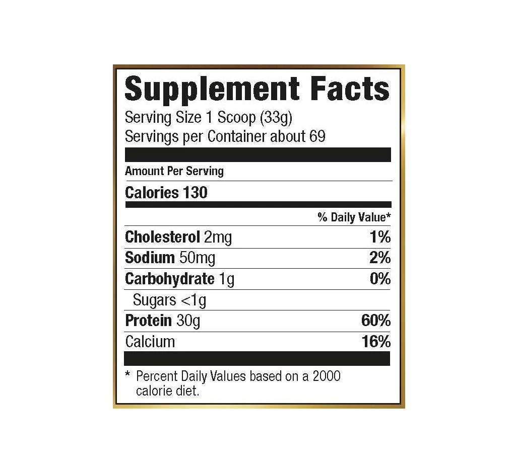 Ultimate Nutrition ISO Sensation facts