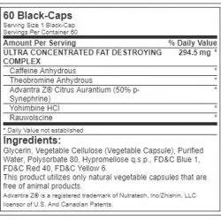 Nutrex Lipo 6 Black Ultra Concentrate