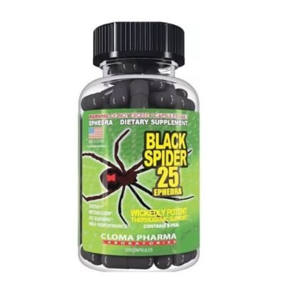 cloma pharma black spider