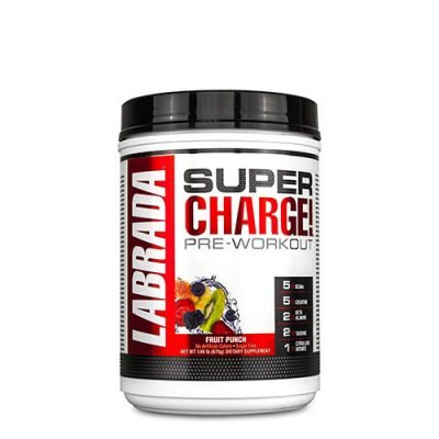 Labrada Nutrition Super Charge Pre Work out Energy Drink Mix, 675 Grams