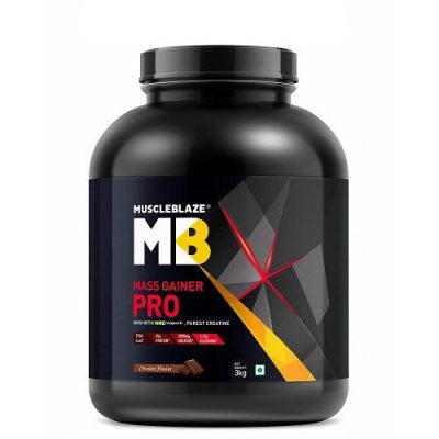 MuscleBlaze Mass Gainer Pro with Creapure, 6.6 Lbs/3 Kilograms