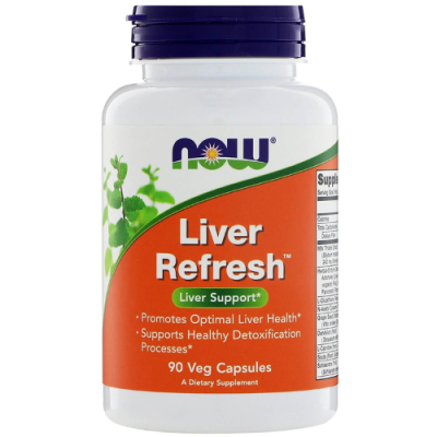 Now Liver Refresh - 90 Capsules