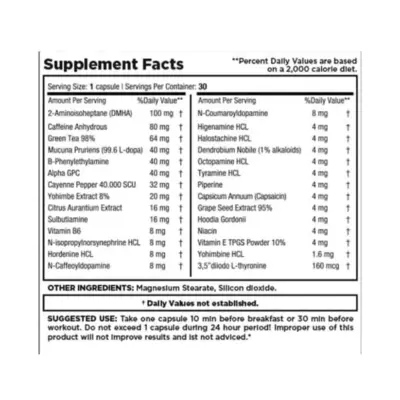 absn svelte supplement facts