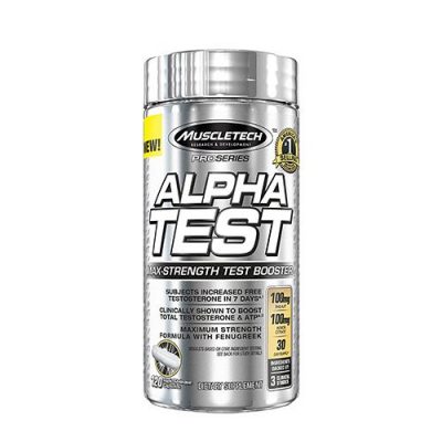 MuscleTech Alpha Test Pro Series 120 Capsules