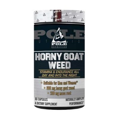 Pole Nutrition Horny Goat Weed, 60 Capsules
