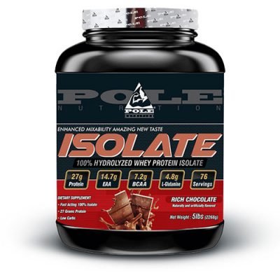 Pole Nutrition Isolate Protein, 5Lbs, 76 Servings