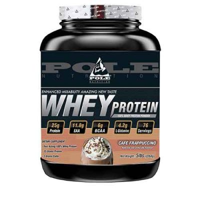 Pole Nutrition 100% Whey Protein Powder, 5Lbs