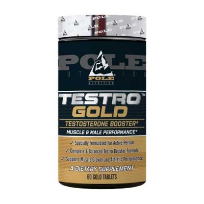 Pole Nutrition Testro Gold, 60 Gold Tablets