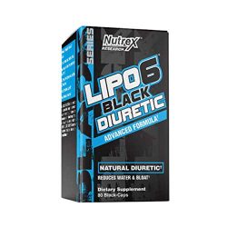 Nutrex Lipo 6 Black Diuretic 80 Capsules