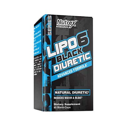 Nutrex Lipo 6 Black Diuretic 80 Capsules