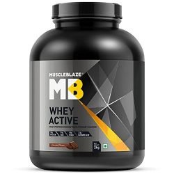 MuscleBlaze Whey Active Protein Supplement - 4.4 Lb2 Kg