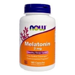 Now-Melatonin-3mg-180-capsules