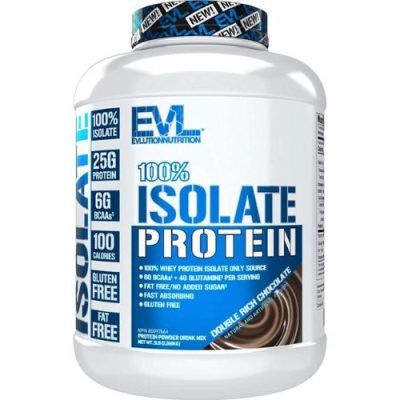 Evlution Nutrition 100℅ Isolate Protein - 5 Lb/2.2 Kg