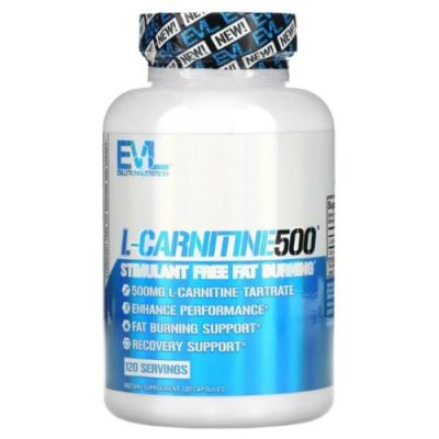 Evlution Nutrition L-Carnitine 500 - 120 Capsules