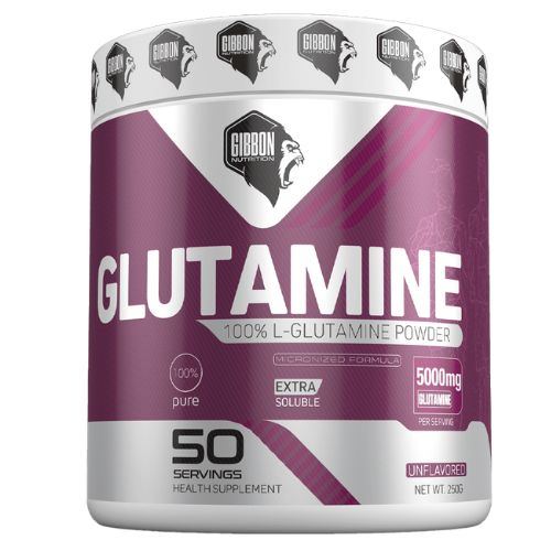 Gibbon L-Glutamine – 250 Grams50 Servings