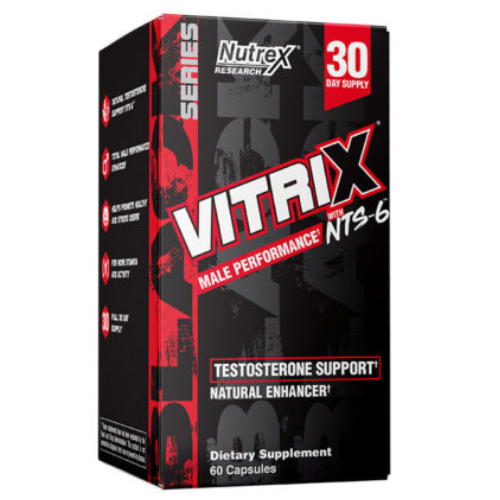 Nutrex Research Vitrix Testosterone Booster – 60 Capsules