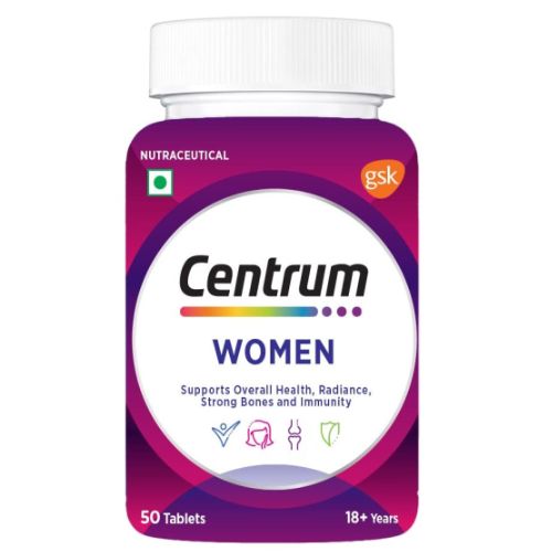 Centrum Women Multivitamin – 50 Tablets