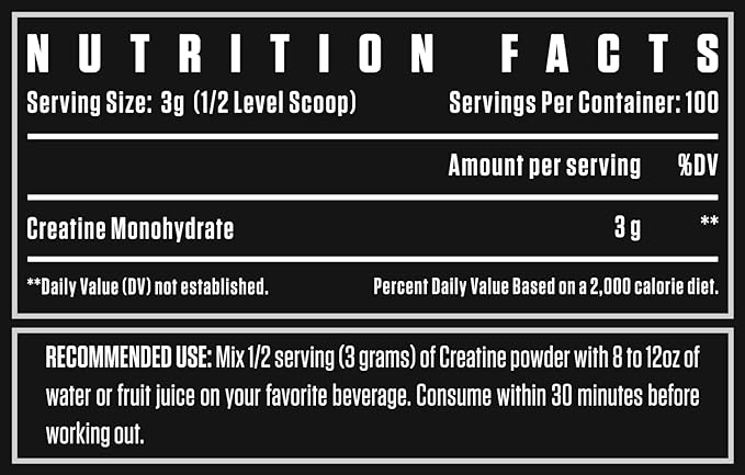 Dexter Jackson Black Series Creatine