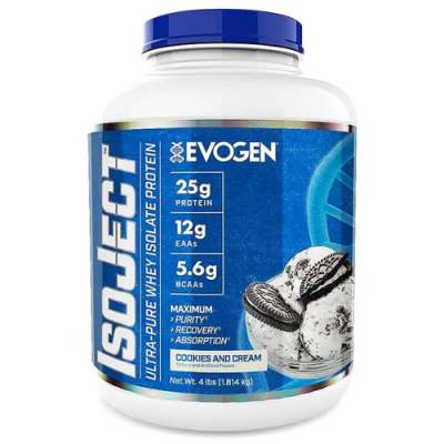 Evogen Isoject Ultra Pure Whey Isolate Protein - 4 Lbs