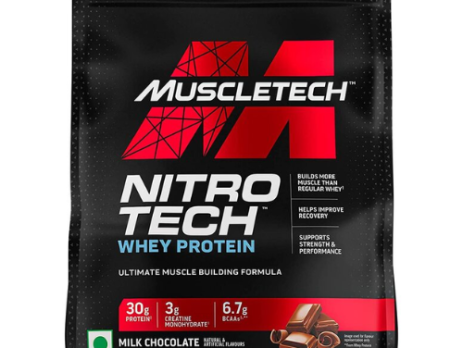MuscleTech Nitrotech Whey Protein - 1 Lbs/450 Grams