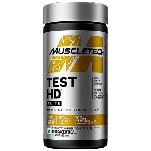 MuscleTech Test HD Elite – 60 Capsules