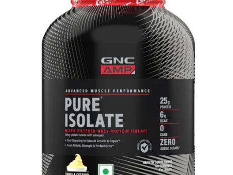 GNC AMP Pure Isolate Whey - 4 Lbs