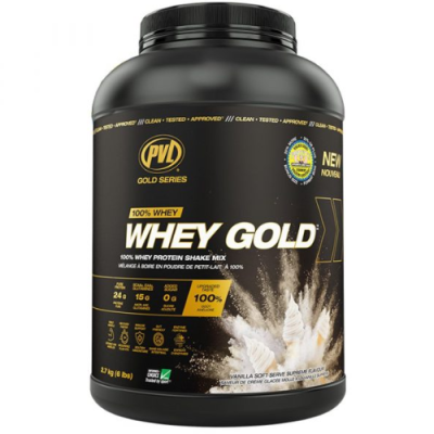 PVL Gold Series Whey Protein - 6 Lbs