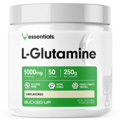 Bucked Up L-Glutamine - 50 Servings ( Unflavored)