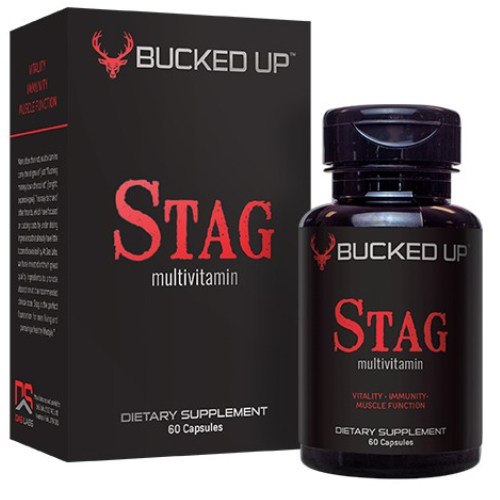 Bucked Up Stag Multi Vitamin – 60 Capsules