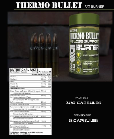 Warzone Thermo Bullet Fat Burner