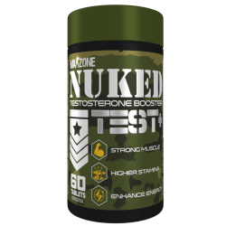Warzone Nuked Test+ Testosterone Booster - 60 Tablets