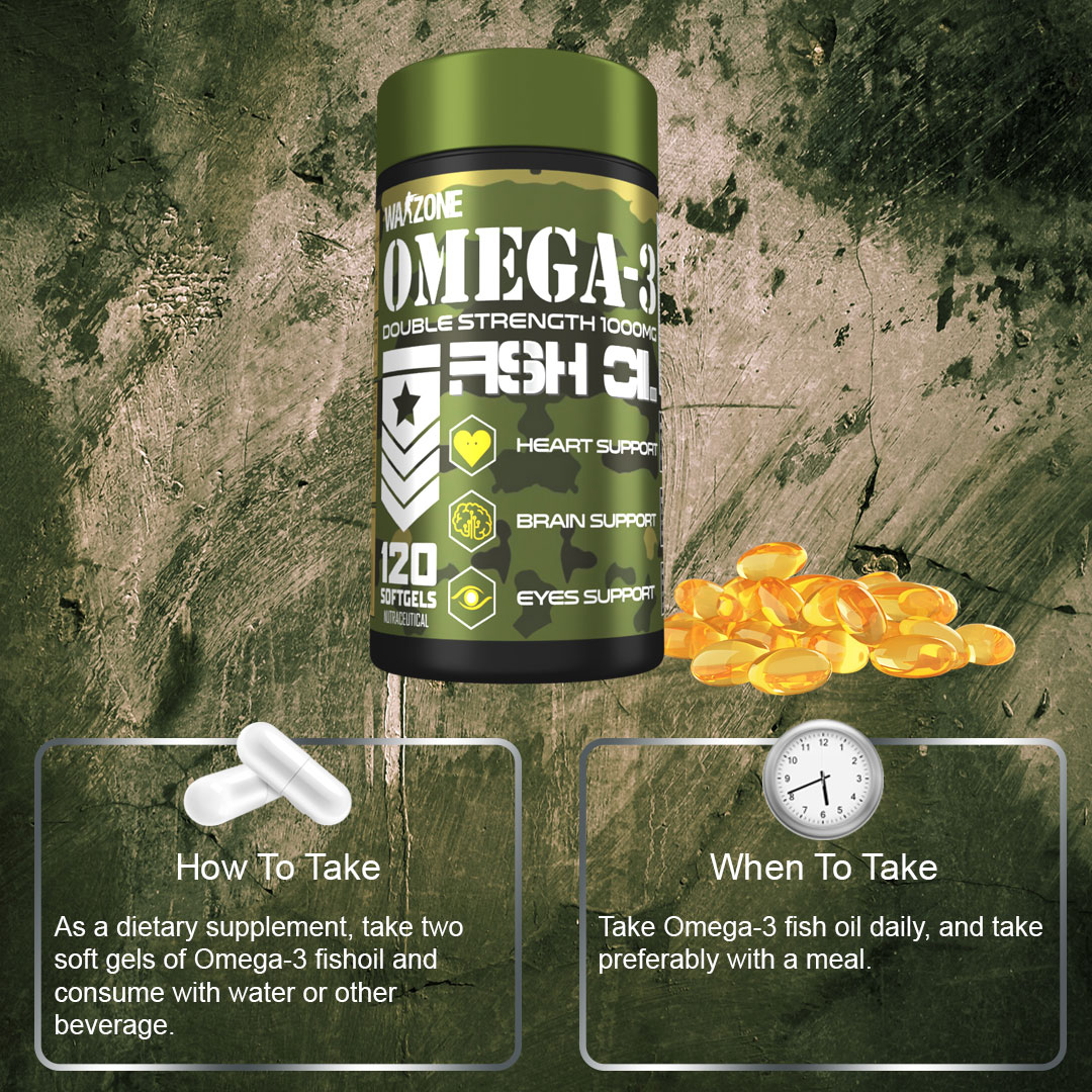 Warzone Omega-3 Fish Oil