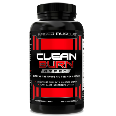 Kaged Muscle Clean Burn Amped - 120 Capsules