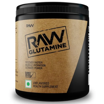 RAW Glutamine - 250 Grams/50 Servings ( Un-Flavored )