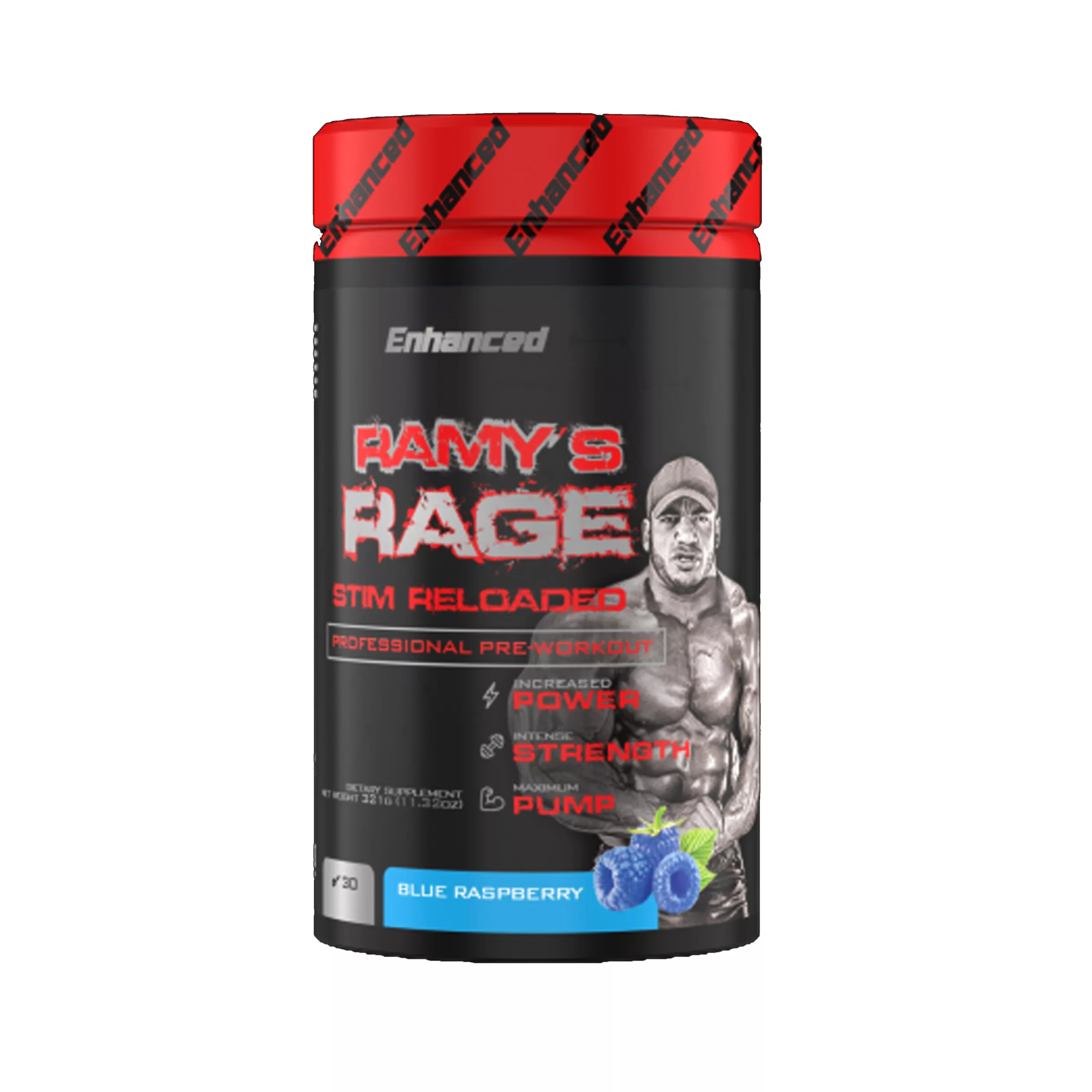 Enhanced Labs Ramy’s rage stim reloaded pre-workout