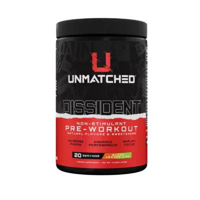 Unmatched Dissident Non-Stimulant Pre-Workout