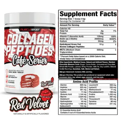 MuscleSport Collagen Peptides facts