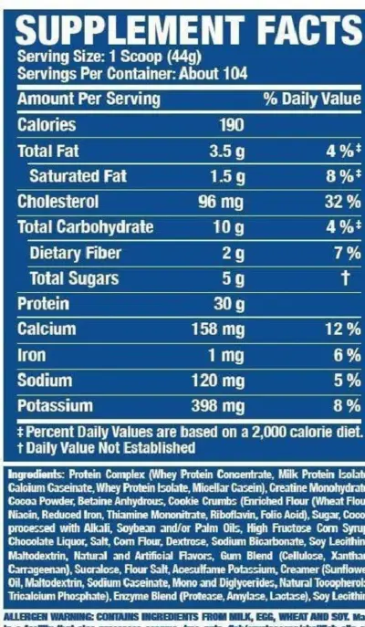 Ronnie Coleman Pro Antium - 10 Lbs/4.54 Kgs facts