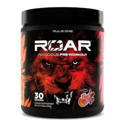 Rule 1 R1 Roar - Pre-Workout Powder with Creatine, Beta-Alanine, Citrulline, Electrolytes & Caffeine (30 Servings, Fruit Punch)