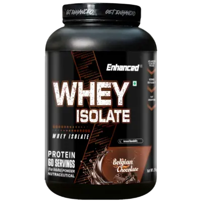 Enhanced Whey Isolate 2kg Belgian Chocolate