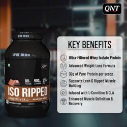 QNT Iso Ripped Isolate Protein -4.4 Lbs ( 2 Kg) - Image 3